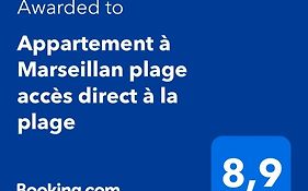 Appartement à Marseillan plage accès direct à la plage
